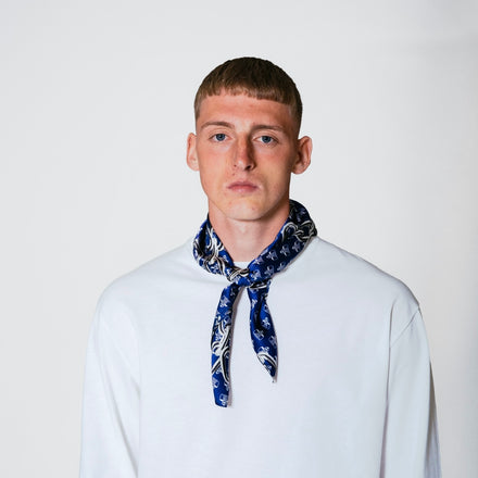 MONOGRAM SILK SCARF