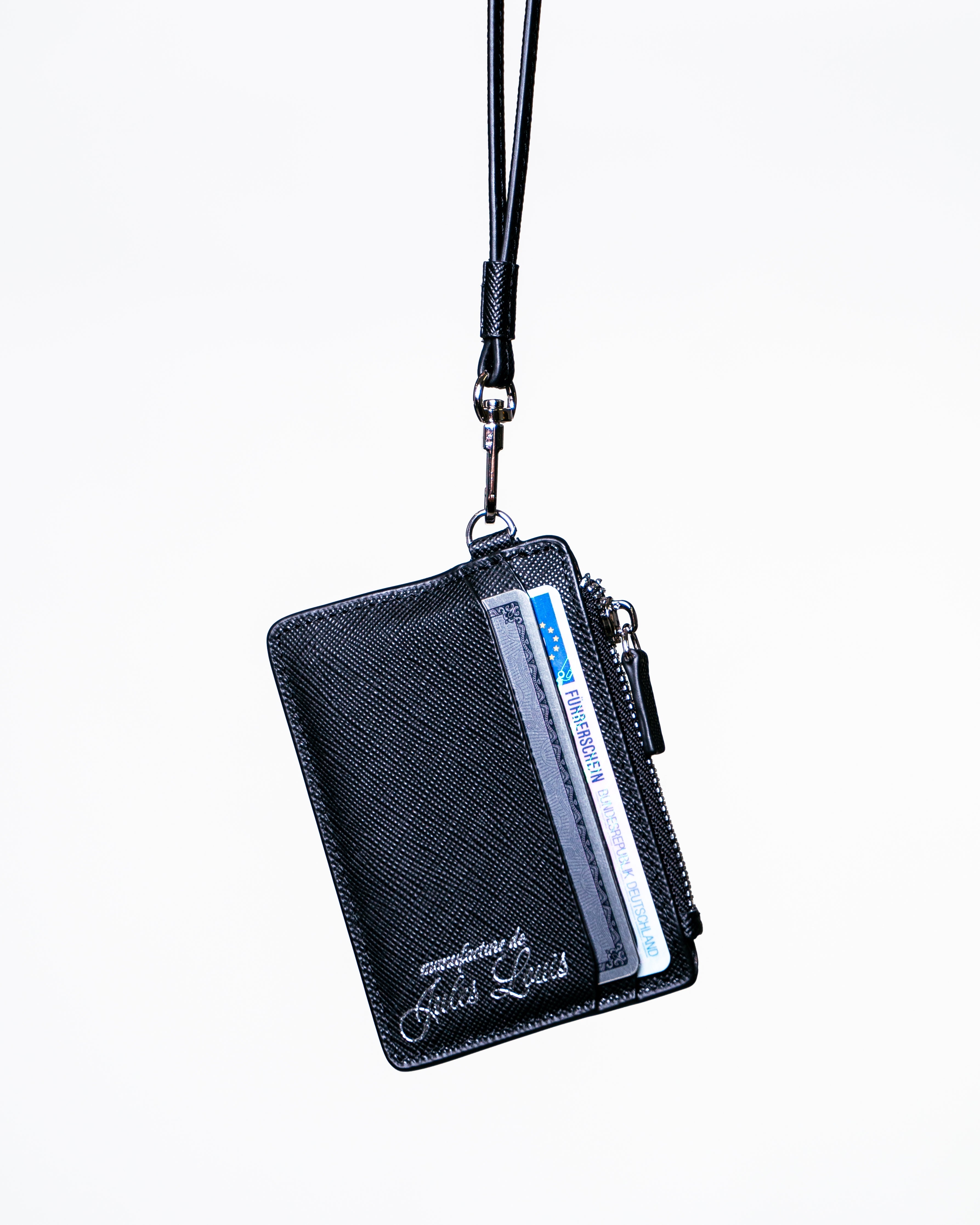 NOIR SAFFIANO CARDHOLDER